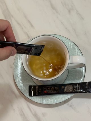 프리마인 자체 기업부설 연구소에서 찾아낸 건강한 수면의 비밀.  슬립토 플러스 30포 — 4점을 준 리뷰어가 2023년 5월 올린 사용 사진