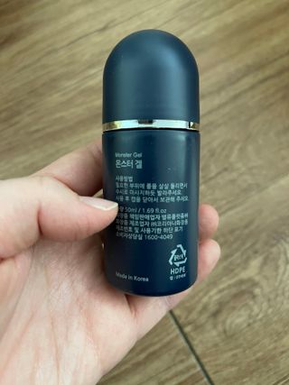 [바록스] 류현진 올인원 바디릴렉싱 몬스터겔 50ml — 5점을 준 리뷰어가 2021년 4월 올린 사용 사진