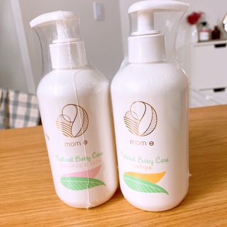 mom e 맘이 내추럴 베이비 케어 샴푸앤바스+로션 — 5점을 준 리뷰어가 2021년 1월 올린 사용 사진