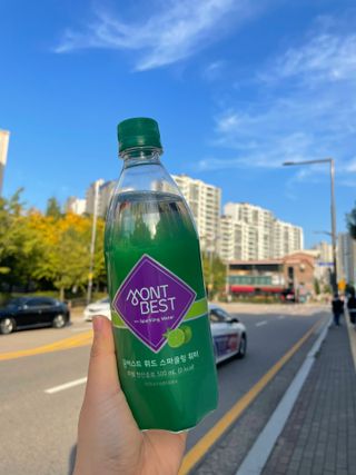 몽베스트 Montbest with Sparkling water Lime20병 — 5점을 준 리뷰어가 2021년 10월 올린 사용 사진