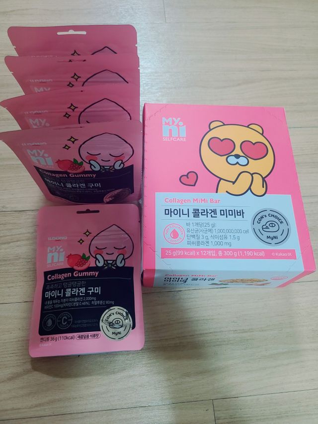 마이니 늘씬날씬 콜라겐 세트 리뷰 사진