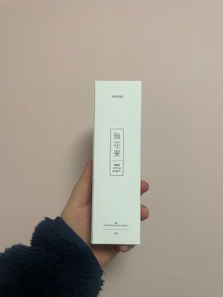 [베러오리진] 무화과 크리미 딥 폼 클렌저/피부 노폐물 & 미세먼지 99 세정 인증 민감성 피부 무자극 인증 — 5점을 준 리뷰어가 2021년 12월 올린 사용 사진