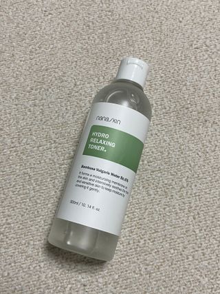 나나스킨 하이드로릴렉싱토너 — 5점을 준 리뷰어가 2021년 5월 올린 사용 사진