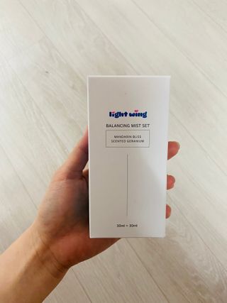 라이트윙 밸런싱 미스트 만다린 블리스+센티드 제라늄 SET — 5점을 준 리뷰어가 2021년 1월 올린 사용 사진