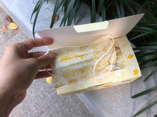 [숨그림] 덴탈마스크 짱구 우리아이 그리고 내가 쓰는 믿을수있는 케릭터 마스크 — 3점을 준 리뷰어가 2021년 9월 올린 사용 사진