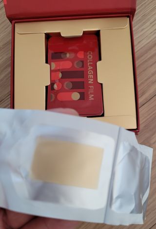 프리마인 귀족의 콜라겐, 92배 흡수율. 럭셔리 프리미엄 셀라브 콜라겐필름 30매 — 5점을 준 리뷰어가 2022년 6월 올린 사용 사진
