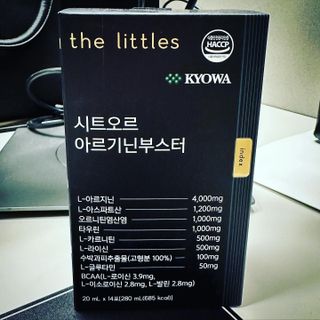 더리틀스 시트오르 아르기닌부스터 — 5점을 준 리뷰어가 2022년 11월 올린 사용 사진