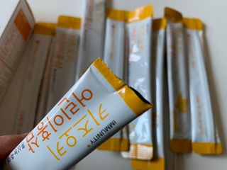 [이뮤니티플러스]우리아이 면역오키, 건강오키 _ 키즈오키 어린이홍삼 10포 1box — 4.5점을 준 리뷰어가 2022년 1월 올린 사용 사진