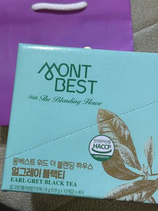 몽베스트 위드더 블랜딩 하우스 _ 얼그레이 블랙티 — 5점을 준 리뷰어가 2023년 1월 올린 사용 사진