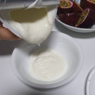 떠먹는불가리스 마이플레인 요거트 435g 6개입 — 5점을 준 리뷰어가 2021년 4월 올린 사용 사진