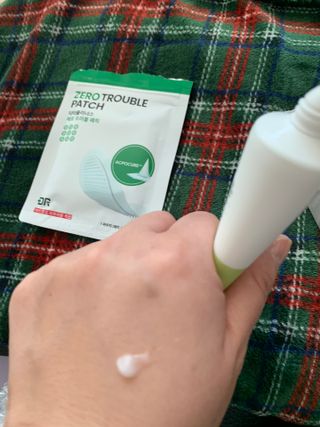 닥터플리너스 제트 큐어 크림 30ml + 제로 트러블 패치 9EA — 5점을 준 리뷰어가 2022년 4월 올린 사용 사진