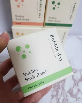 버블데이 배쓰밤 거품입욕제 버블바 6종 — 5점을 준 리뷰어가 2021년 8월 올린 사용 사진