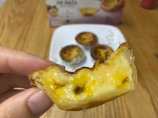 디앙뜨 포르투갈 에그타르트 오리지널 맛+패션후르츠 맛 중 택1 — 5점을 준 리뷰어가 2021년 7월 올린 사용 사진