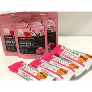 일동제약 마이니 마이니 늘씬날씬 콜라겐 세트 — 5점을 준 리뷰어가 2021년 2월 올린 사용 사진