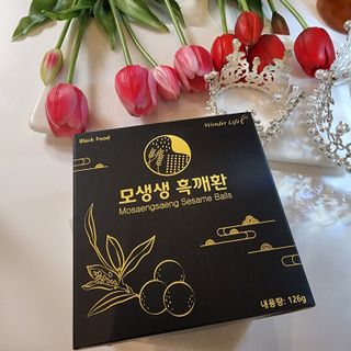 원더라이프 모생생흑깨환 — 5점을 준 리뷰어가 2022년 6월 올린 사용 사진