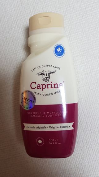 (구패키지)카프리나 프레쉬 산양밀크 어메이징 바디워시 500ml(오리지널향) — 4점을 준 리뷰어가 2023년 2월 올린 사용 사진