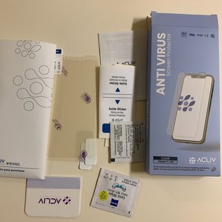 아클리브 Premium 항균 항바이러스 액정 보호필름(iPhone) — 5점을 준 리뷰어가 2022년 9월 올린 사용 사진