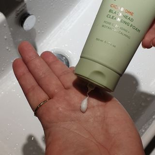 비알티씨 BRTC 시카 바이옴 블랙헤드 클렌징 폼 150ml — 5점을 준 리뷰어가 2022년 12월 올린 사용 사진