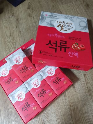 서울약사신협_내몸애생발란스석류_70ml x 30포 — 5점을 준 리뷰어가 2021년 8월 올린 사용 사진