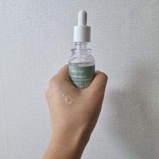 나나스킨 콤플렉스씨쓰리닥터클리어앰플 — 5점을 준 리뷰어가 2021년 7월 올린 사용 사진