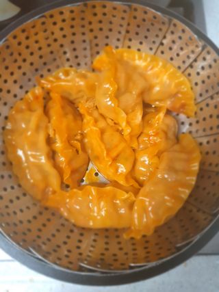 한만두 진한 해물맛 짬뽕만두 1kg — 5점을 준 리뷰어가 2021년 4월 올린 사용 사진