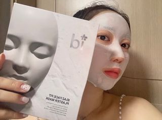 아이디플라코스메틱 페이스핏 플라스터 마스크 _ 리뉴얼 — 5점을 준 리뷰어가 2021년 7월 올린 사용 사진