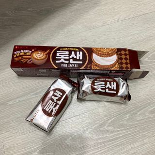 롯데제과 롯샌 카페크런치 — 5점을 준 리뷰어가 2021년 10월 올린 사용 사진