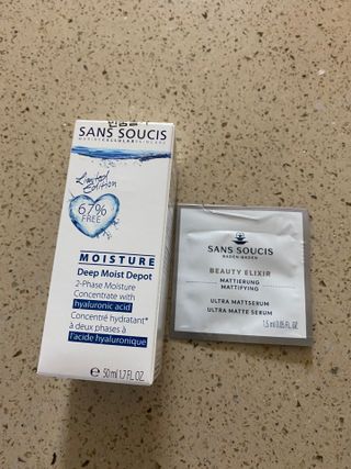 산수시 데포 세럼 수분 물광 비타민 에센스 50ml 기초화장품 — 4점을 준 리뷰어가 2021년 7월 올린 사용 사진