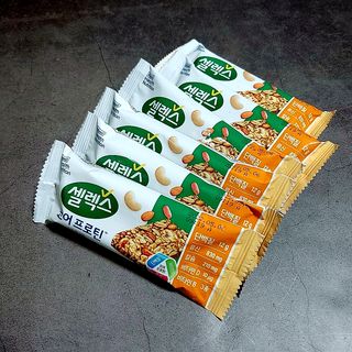 셀렉스스포츠 셀렉스 코어 프로틴 너츠바 50g 6개입 + Slim 25 스타터키트 — 5점을 준 리뷰어가 2021년 6월 올린 사용 사진