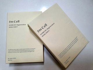 아이엠셀 하이드로 B5 리제너레이션 마스크시트 — 5점을 준 리뷰어가 2021년 4월 올린 사용 사진