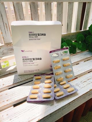 [푸름웰니스] 프리미엄 밀크씨슬 (900mgX180정) — 5점을 준 리뷰어가 2022년 5월 올린 사용 사진