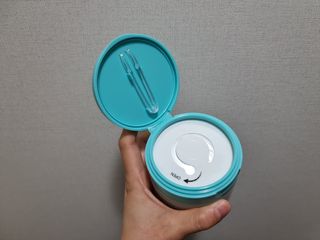 리더스코스메틱 리더스 카밍 바이오틱스 퀵 수딩 패드 — 3.5점을 준 리뷰어가 2022년 6월 올린 사용 사진