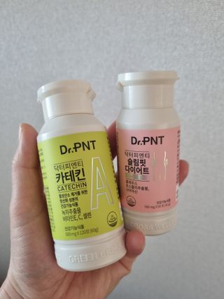 닥터피엔티 [Dr.PNT] 건강한 다이어트, 기능성 원료로 시작! 슬림핏 다이어트+카테킨 [1개월분] — 5점을 준 리뷰어가 2022년 12월 올린 사용 사진