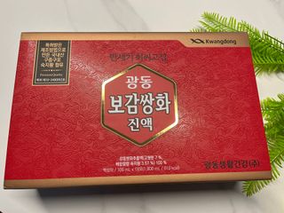광동생활건강 [광동]진하고 깊은 풍미, 광동 보감쌍화진액 100mL * 18포 — 5점을 준 리뷰어가 2024년 8월 올린 사용 사진