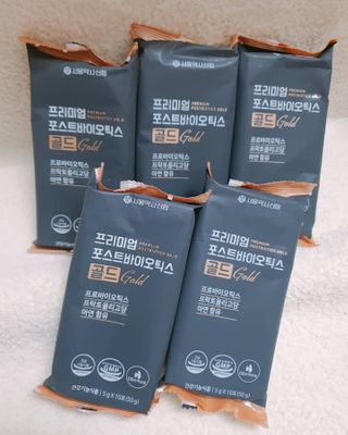 서울약사신협_프리미엄포스트바이오틱스골드_5g x 50포 — 5점을 준 리뷰어가 2021년 2월 올린 사용 사진