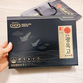 [광동제약] 광동 광옥고 홍삼 본 30포+쇼핑백 증정 — 4.5점을 준 리뷰어가 2021년 12월 올린 사용 사진