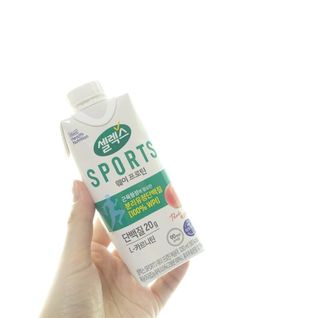 셀렉스스포츠 셀렉스 스포츠 웨이 프로틴 복숭아_ 330ml x 12팩 — 5점을 준 리뷰어가 2021년 10월 올린 사용 사진