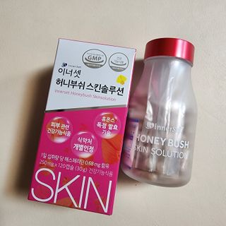 이너셋 허니부쉬 스킨솔루션 캡슐 1개월분 개별인정형 발효허니부쉬! — 5점을 준 리뷰어가 2023년 4월 올린 사용 사진