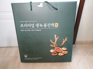서울약사신협 약사신협_생녹용 진액_70ml x 30포 — 4점을 준 리뷰어가 2021년 7월 올린 사용 사진