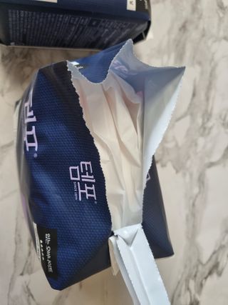 N[템포 ] 패드 내추럴 순면 입는 오버나이트 5P * 2개 — 5점을 준 리뷰어가 2024년 4월 올린 사용 사진