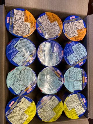 NISSIN 닛신 컵누들  4종 - 씨푸드오리지날, 씨푸드 스파이시, 씨푸드 커리, 씨푸드 XO소스 — 5점을 준 리뷰어가 2021년 12월 올린 사용 사진