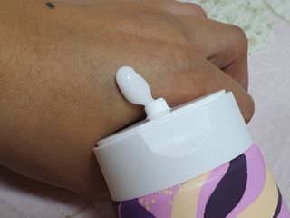 트리마이 주름개선 기능성의 퍼퓸 바디케어, 힐링 베리어 바디크림 3종 택1 — 5점을 준 리뷰어가 2022년 9월 올린 사용 사진