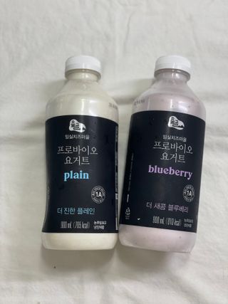 숲골 임실치즈마을 프로바이오 요거트 900ml — 5점을 준 리뷰어가 2021년 8월 올린 사용 사진