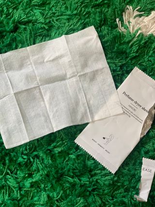 [이즈라이프코스메틱] 퍼퓸 드라이어 시트 히노끼향  or 블랑향 2중 택1 30매 — 4점을 준 리뷰어가 2021년 5월 올린 사용 사진
