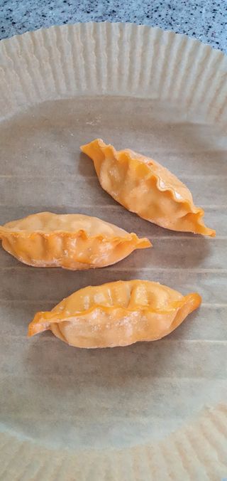 한만두 진한 해물맛 짬뽕만두 1kg — 5점을 준 리뷰어가 2021년 4월 올린 사용 사진