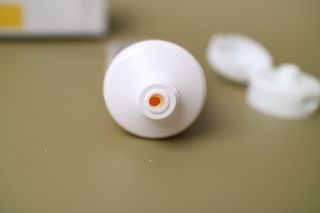 랑벨 비타 에너지 잡티 크림 75ml (피부 속 기미완화크림) — 4점을 준 리뷰어가 2022년 6월 올린 사용 사진