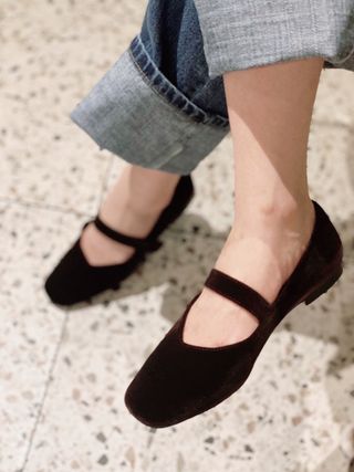 로서울 Rowie mary jane shoes Velvet, Ecoclean — 5점을 준 리뷰어가 2021년 9월 올린 사용 사진