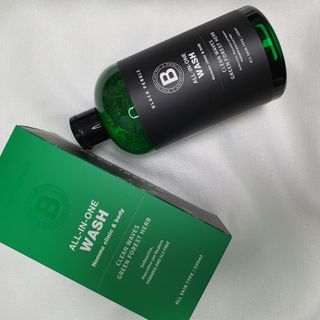 블랙페블 남성청결제 올인원 바디워시 클린 웨이브 — 5점을 준 리뷰어가 2021년 4월 올린 사용 사진