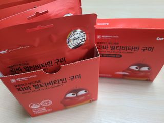 [푸름웰니스] 라바 멀티비타민 구미 36g — 5점을 준 리뷰어가 2022년 3월 올린 사용 사진