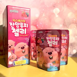 [팔도] 잔망루피젤리 믹스베리맛 42g 8개 — 5점을 준 리뷰어가 2022년 1월 올린 사용 사진